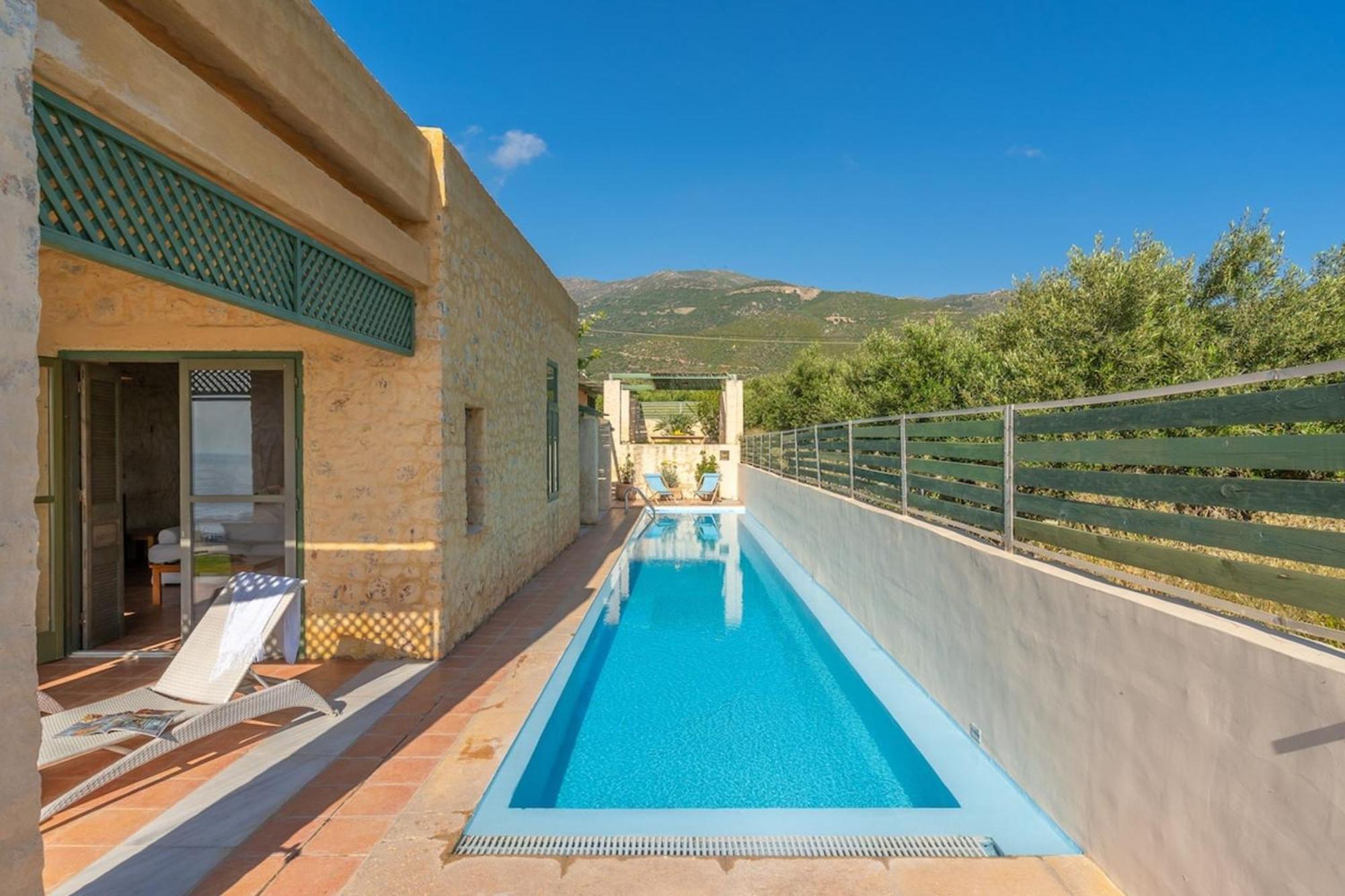 Villa Mediterranea, With Heated Pool Livadia  المظهر الخارجي الصورة