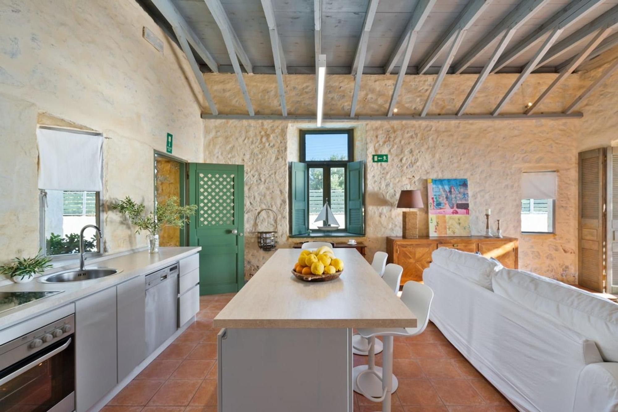 Villa Mediterranea, With Heated Pool Livadia  المظهر الخارجي الصورة